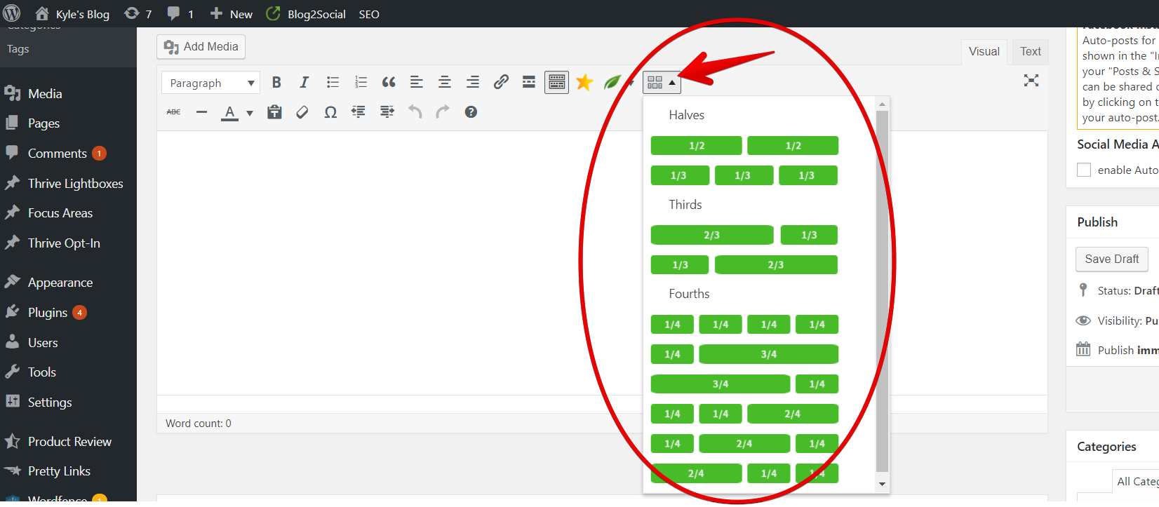 Add New Post ‹ Kyles Blog — WordPress - Google Chrome 2018-09-27 06.33.15