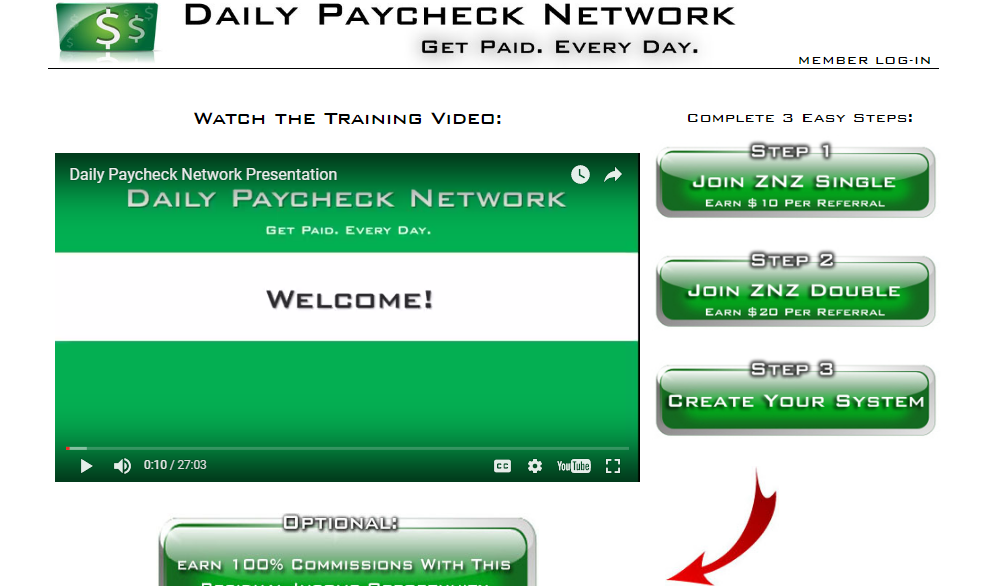 Daily Paycheck Network