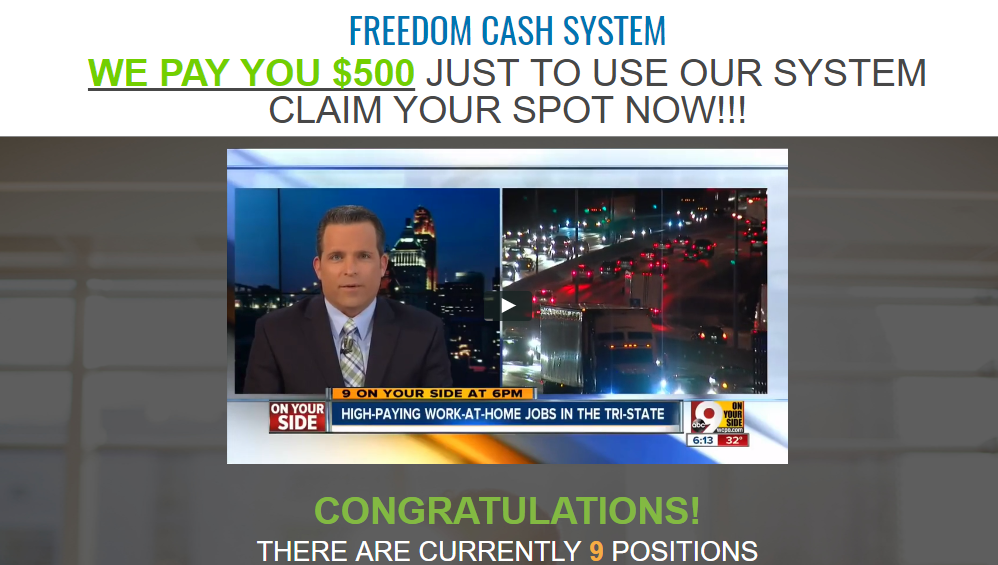 Freedom Cash System