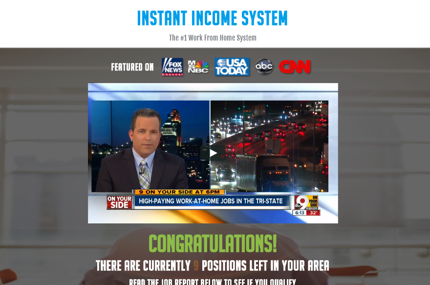Instant Income System