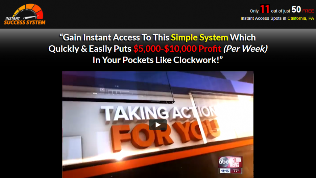 Instant Success System, Scam or Legit Way to Make Money Online? – [Must ...