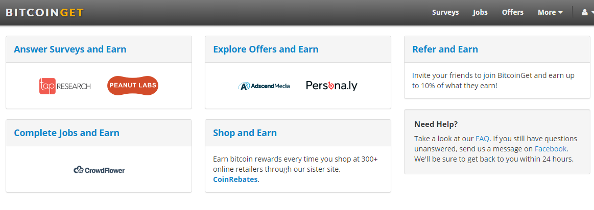 Bitcoinget Review Can You Really Earn Free Bitcoins Taking Surveys - 