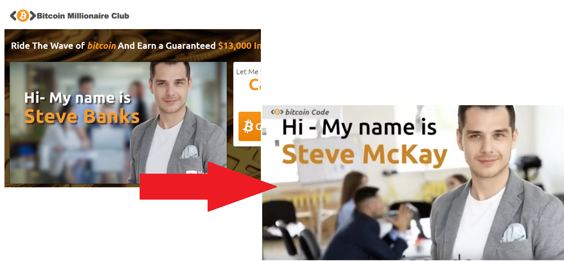 bitcoin millionaire club steve banks