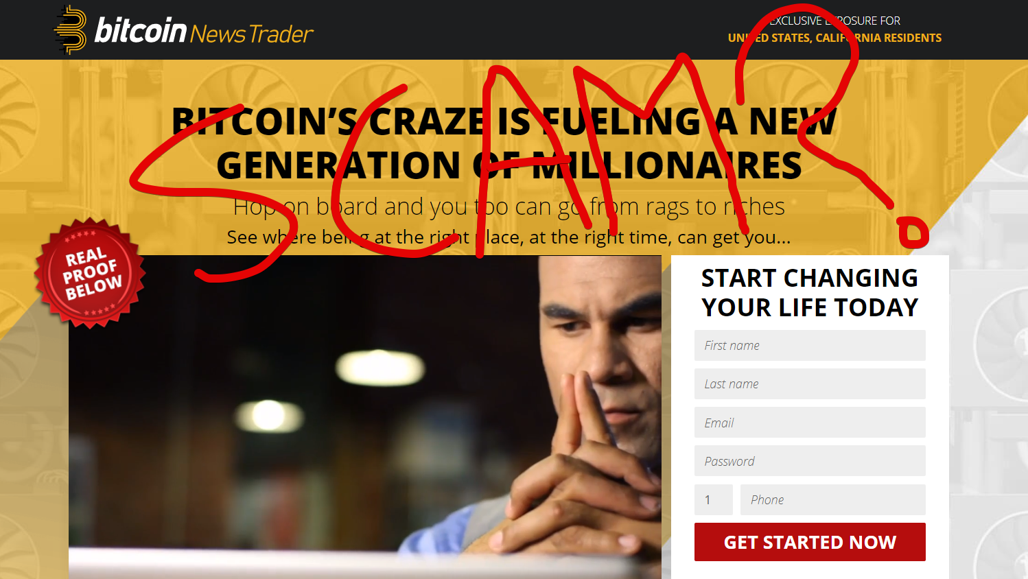 Bitcoin News Trader