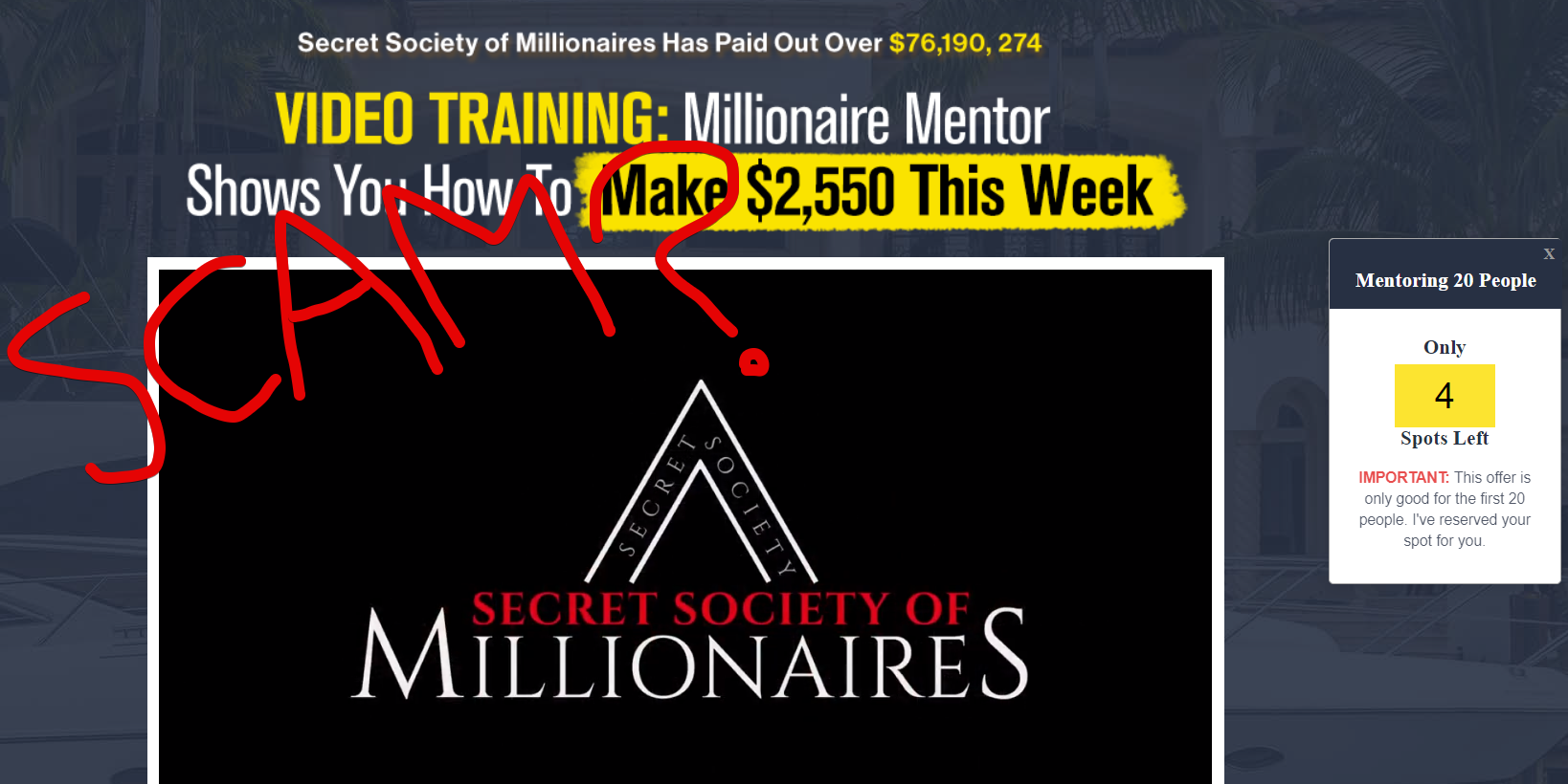 Secret Society of Millionaires
