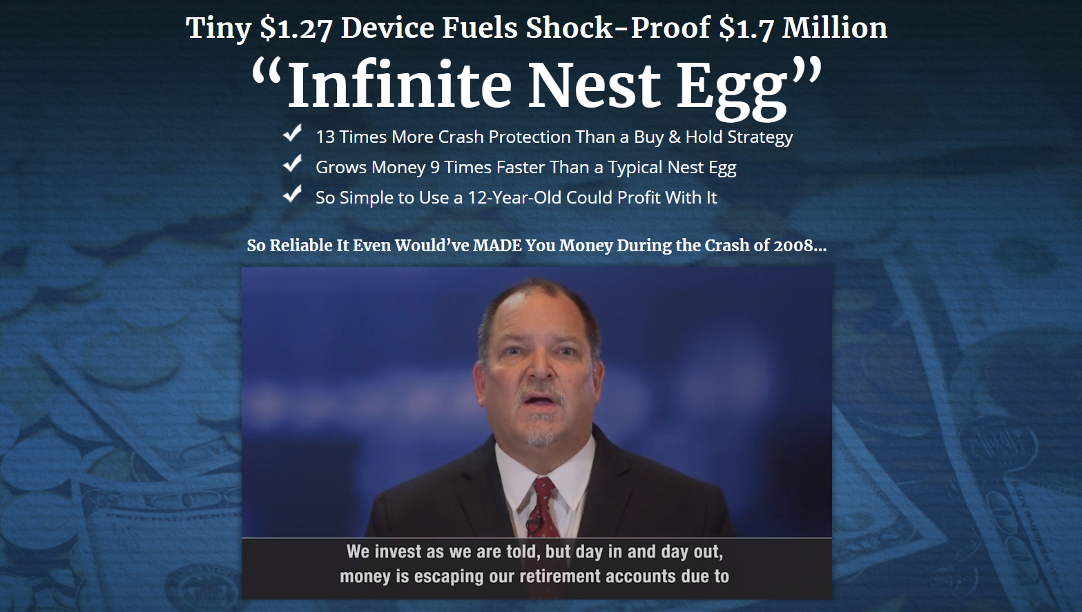 Infinite Nest Egg review