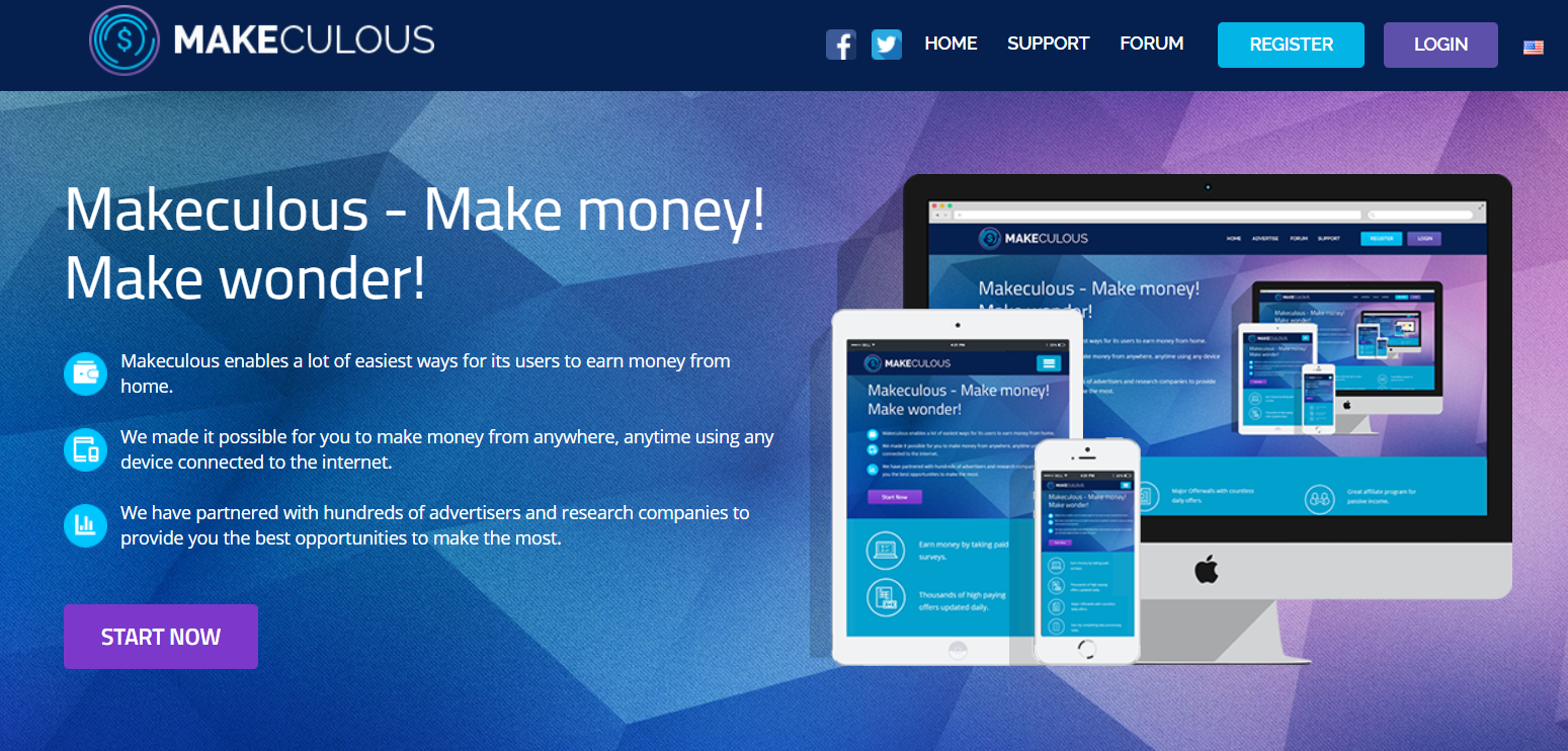 Makeculous Review Good Way To Earn Money Bitcoins Taking Surveys - 