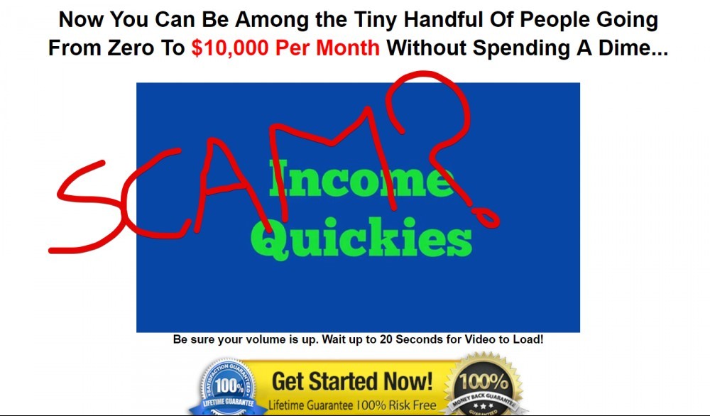 Income Quickies scam