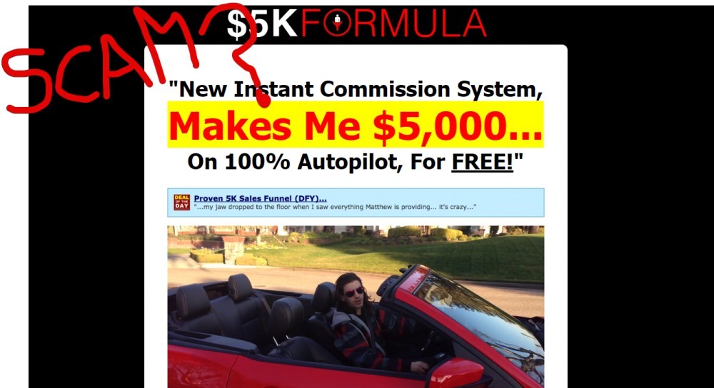 5K Formula scam