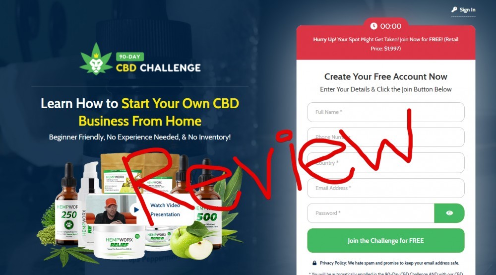 The 90 Day CBD Challenge